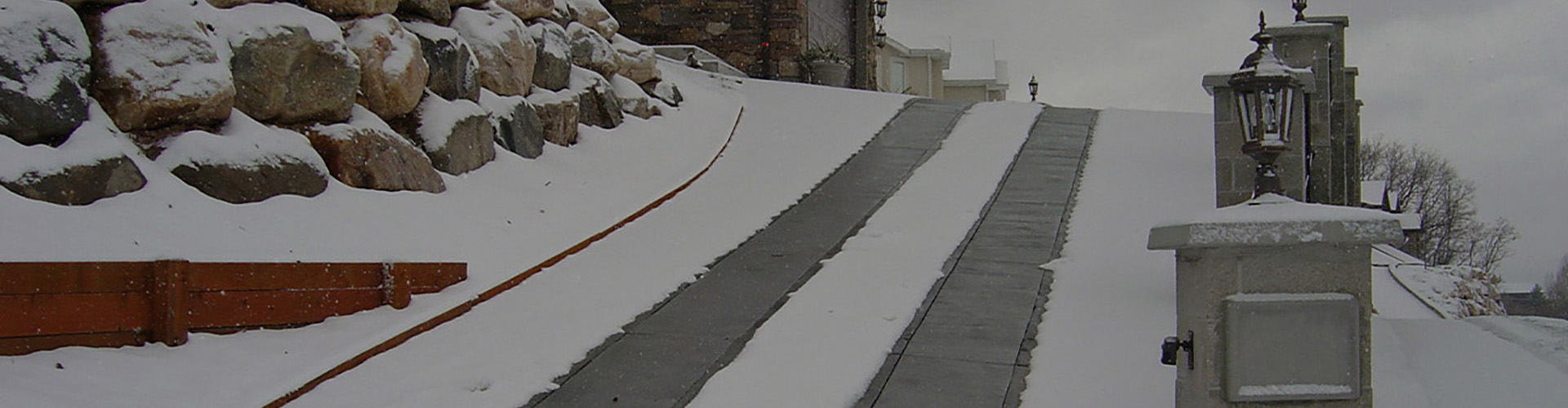 Spokane radiant heated driveways and radiant heat solutions banner